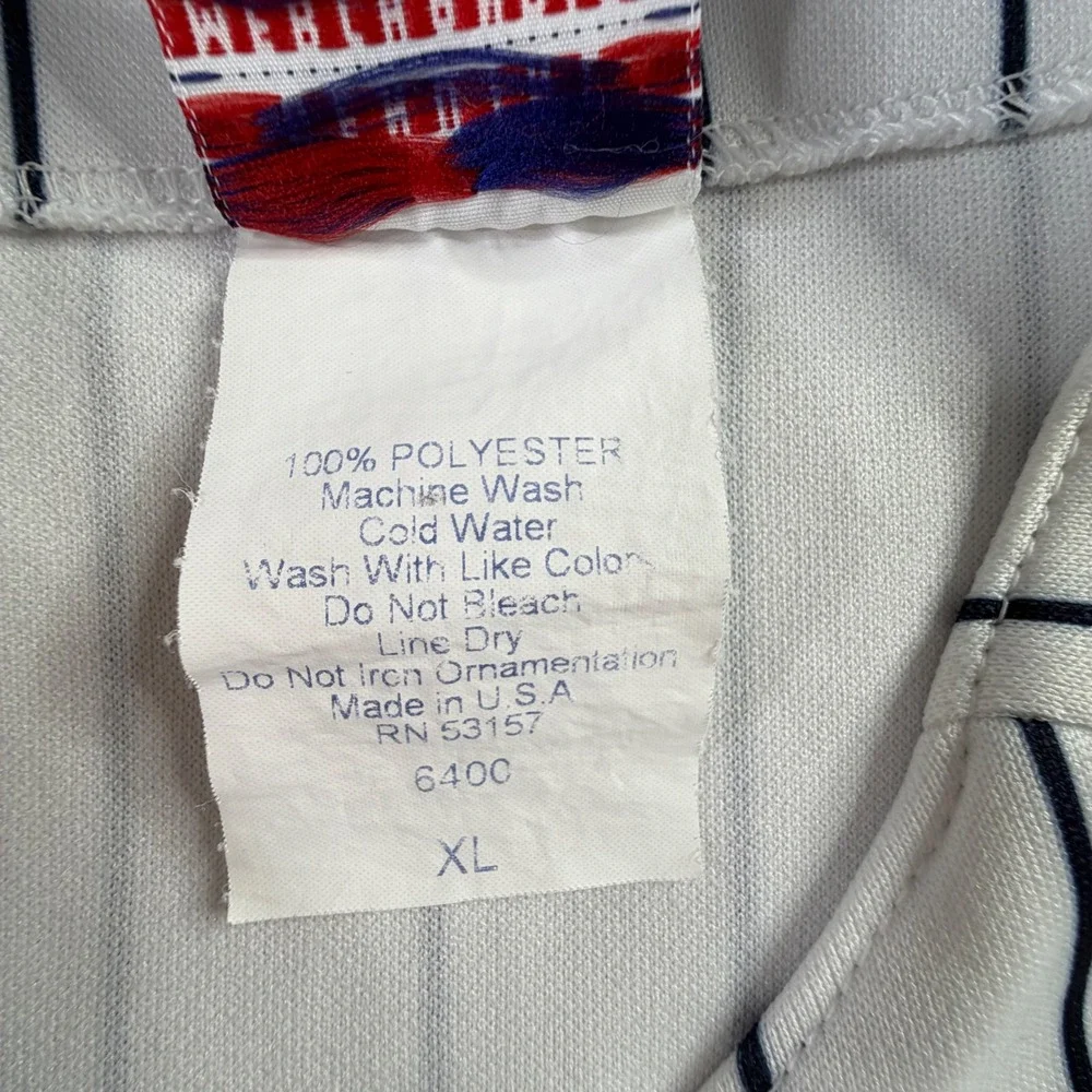 Don Mattingly New York Yankees 23 "Donnie Baseball" Majestic Pinstripe Jersey XL - Picture 5 of 12